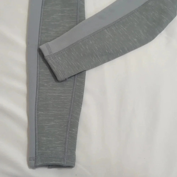 Athleta SpaceDye Polartec Power Stretch Peak Tight, Color Gray Size XS - Picture 6 of 14